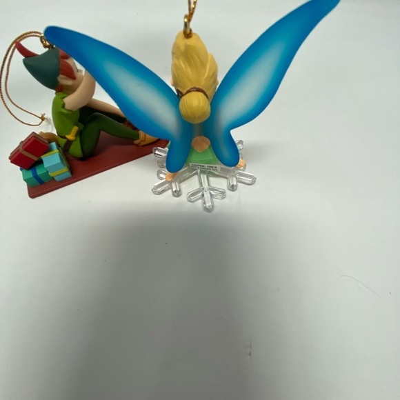 Bundle of Tinkerbell & Peter Pan Ornaments - Picture 3 of 4